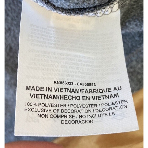 Nike Golf 1/4 Zip Jacket Size 2XL Men’s Blue Gray Pullover - Picture 4 of 8